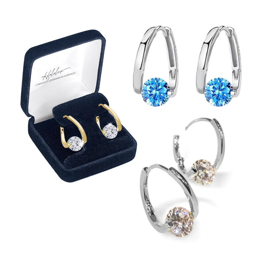 🔥LAST DAY SALE-80% OFF)Lymphvity MagneTherapy Germanium Earrings