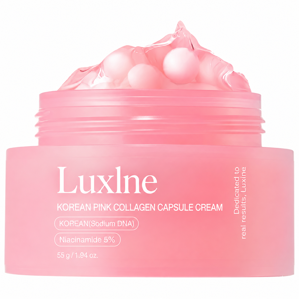 Luxlne Korean Pink Collagen Capsule Cream