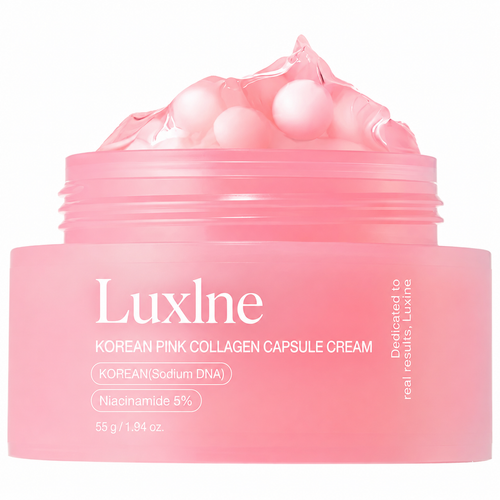 Luxlne Korean Pink Collagen Capsule Cream